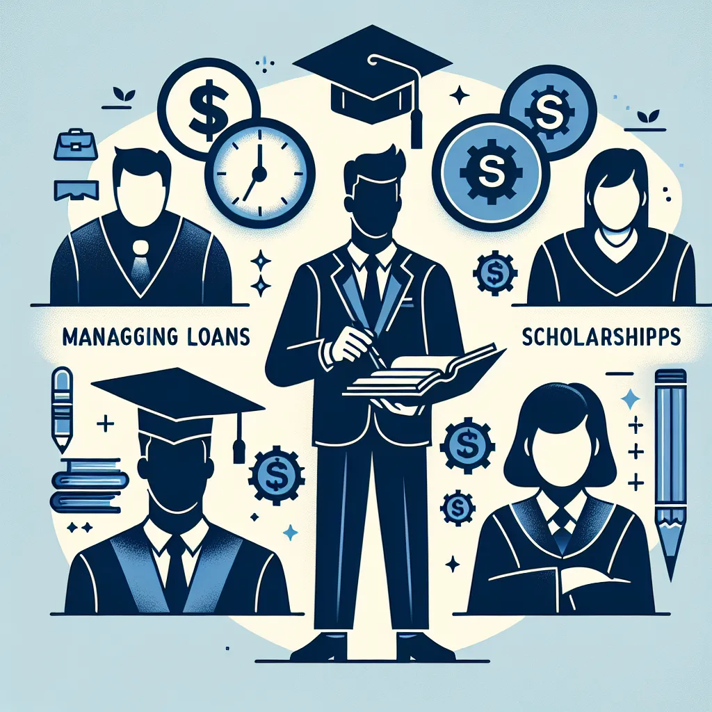 Gerenciando empréstimos e bolsas de estudo: conselhos financeiros para estudantes universitários