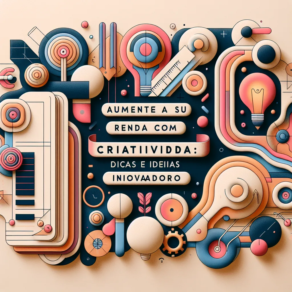 Aumente a sua renda com criatividade: dicas e ideias inovadoras