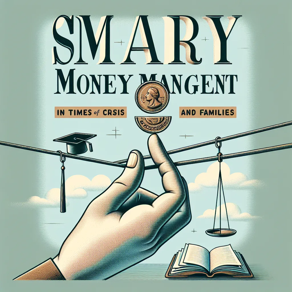 Smart Money Management in Times of Crisis: A Guide for Individuals and Families