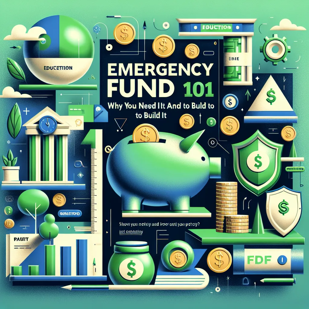 Emergency Fund 101: Why You Need It and How to Build It