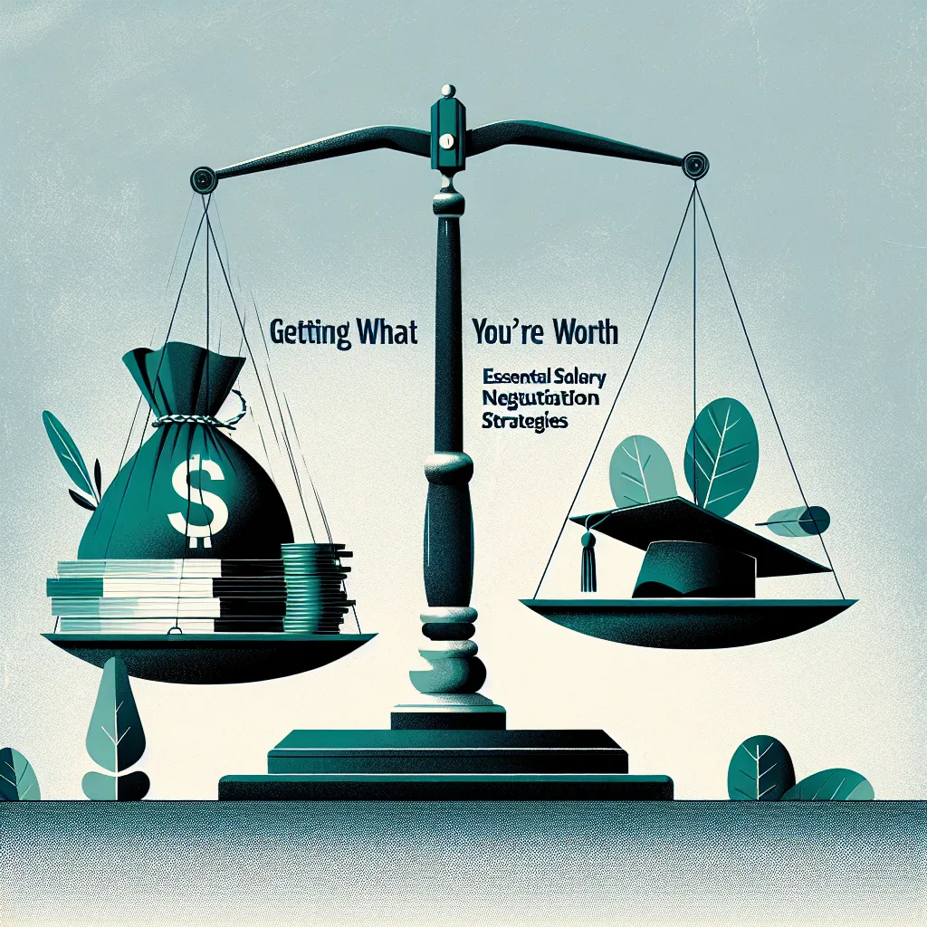 Getting What You’re Worth: Essential Salary Negotiation Strategies
