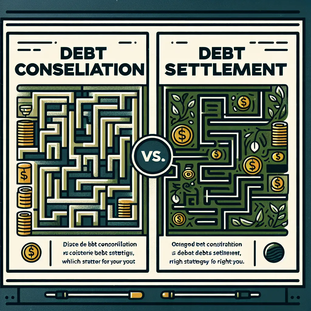 Debt Consolidation vs. Debt Settlement: Which Strategy is Right for You?